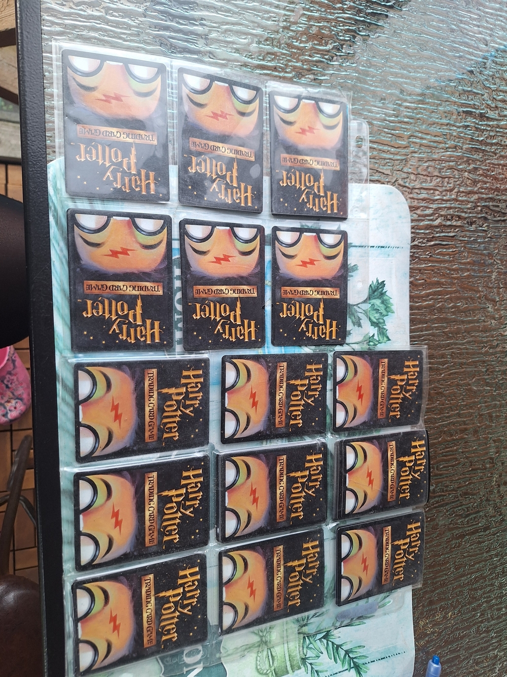 Warner Bros. Harry Potter Black and Orange Collectible Card Set